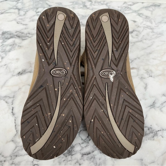 Chaco Women’s Barbary Leather Lace Up Boots Hiking Outdoor Casual in Mink Tan 9 - Picture 14 of 14